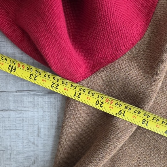 J CREW Vanessa Color Block Cardigan Sweater SZ M Open Jacket Nwot - Picture 7 of 8